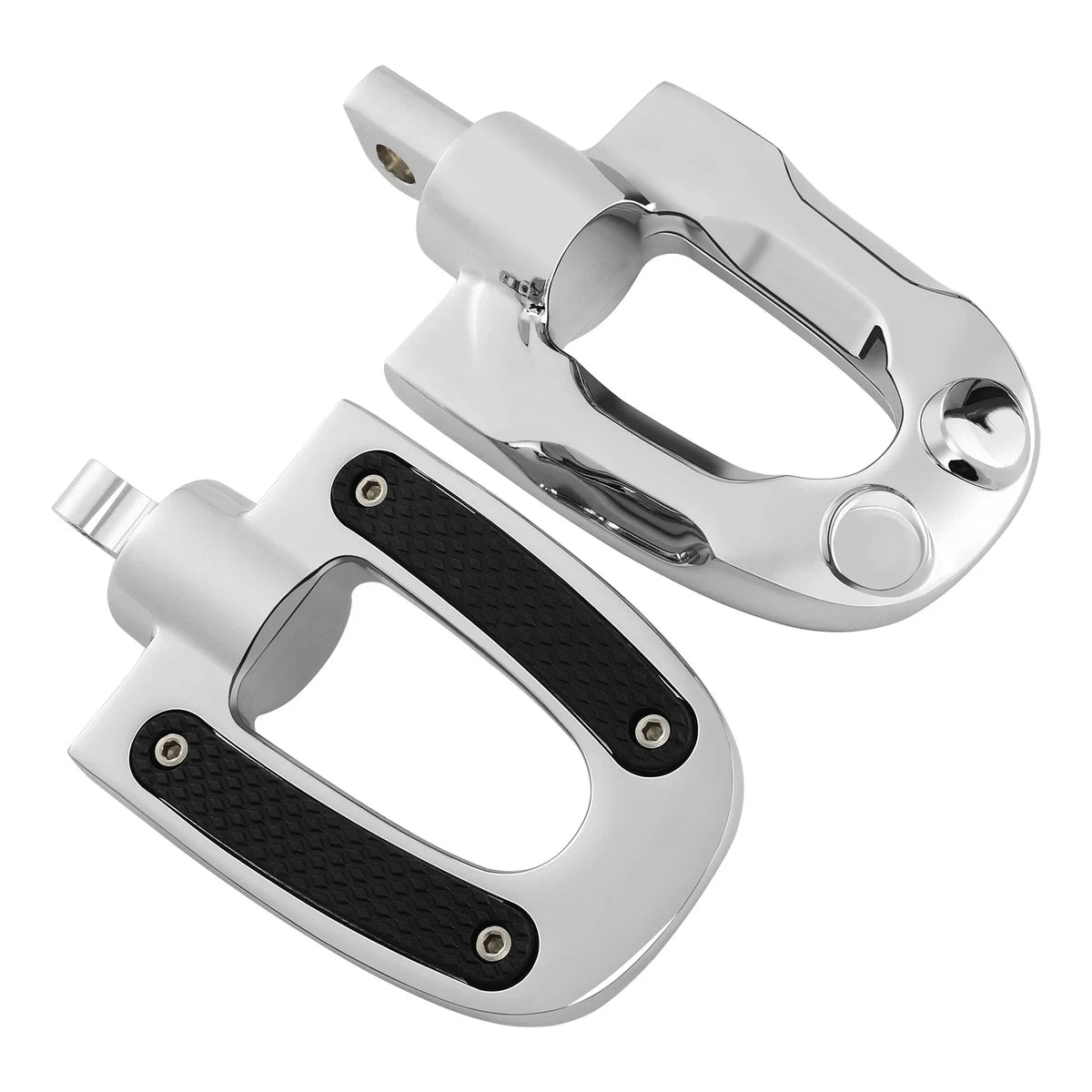 Chrome Highway Footpeg Peg Footrest for Harley Touring (2014–2023)