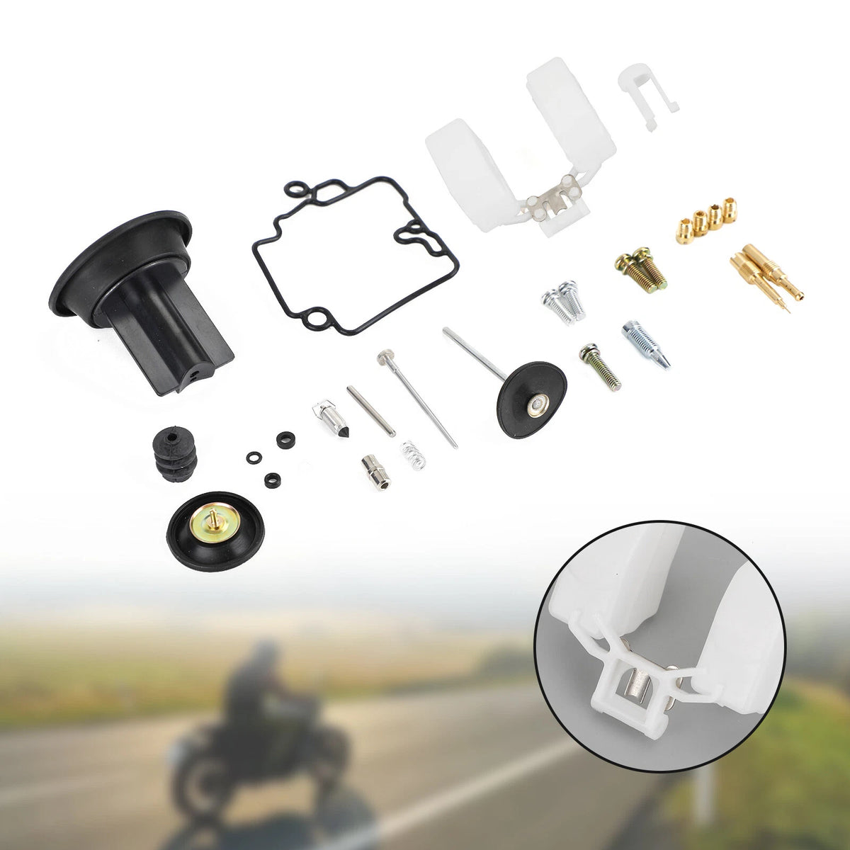 Carburetor Rebuild Kit for KT CVK24 Scooter Racing (M566-A217)