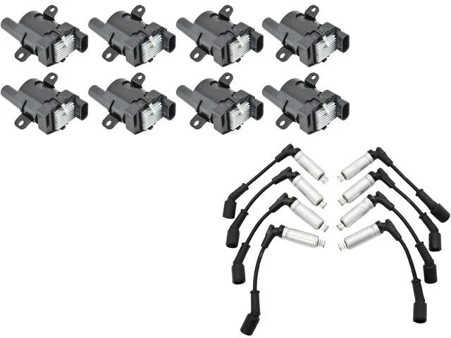 Ignition Coil and Spark Plug Wire Set for Buick Rainier (2004–2005) 28853MTRN