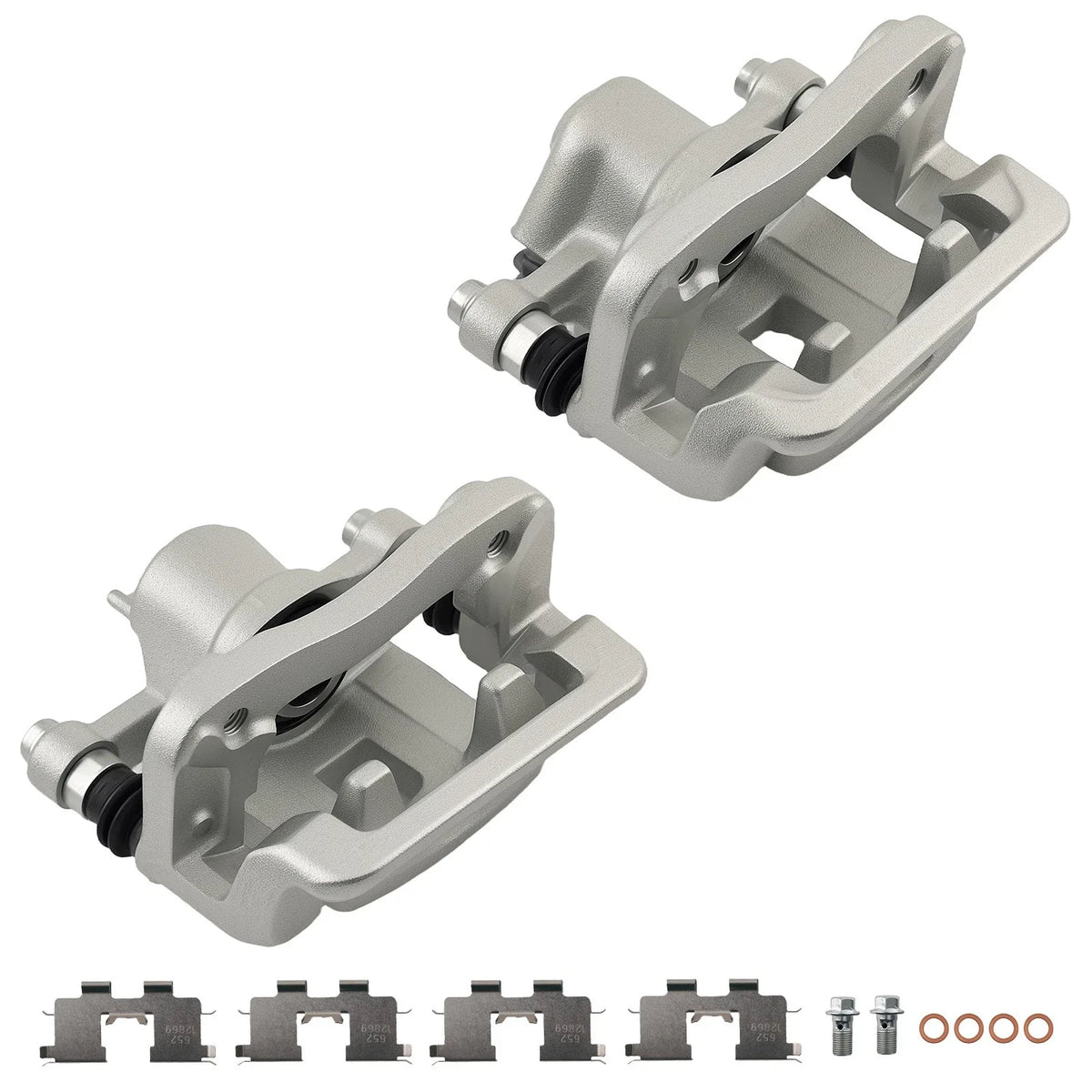 Rear Disc Brake Calipers Set of 2 for Hyundai Elantra (2007–2010) 19-B3457 19-B3456