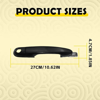 Exterior Door Handle for Hyundai Tucson (2005–2009) Front Passenger, Primed Plastic