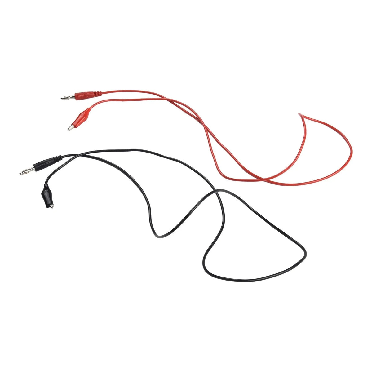 Test Line Clips for Dual Test Cable Line Tester Probe (104cm) - Set of 2