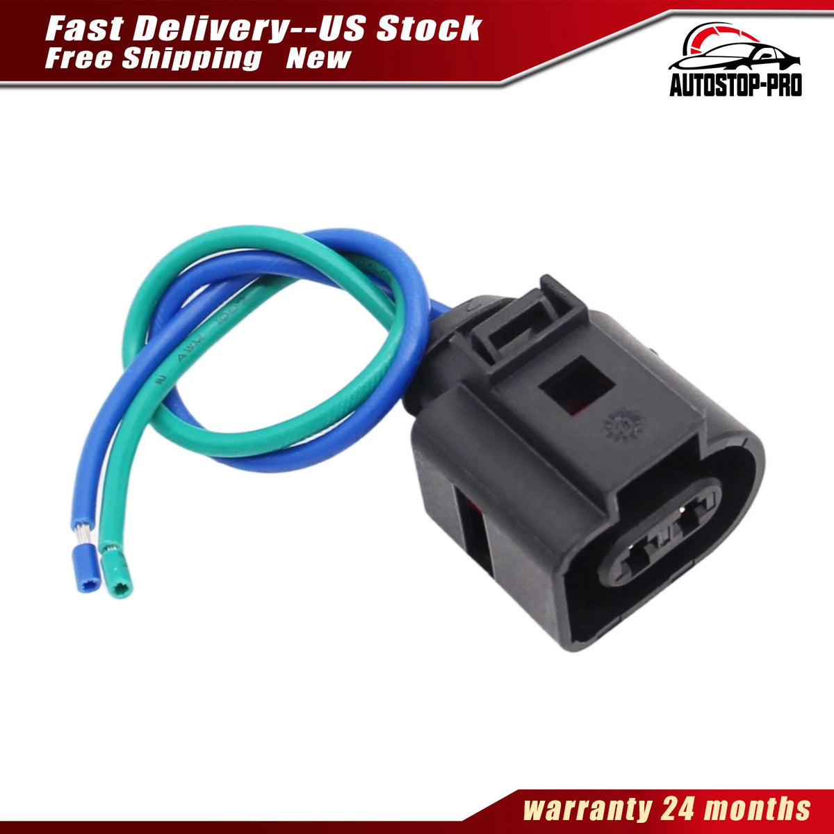 Windshield Motor Front Washer Pump Connector for GMC Yukon (2021–2024) 84801575