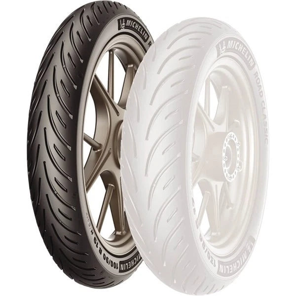 Michelin 110/80B-18 Road Classic Front Motorcycle Tire V-Rated (65001)