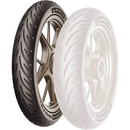 Michelin 110/80B-18 Road Classic Front Motorcycle Tire V-Rated (65001)