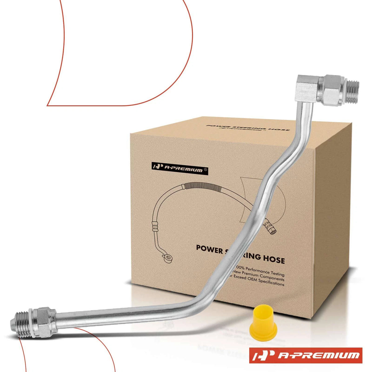 Power Steering Pressure Line Hose Assembly for Ford Mustang (1999–2001) XR3Z3A719EA, 3602435