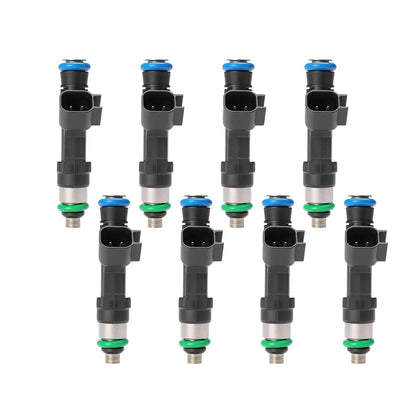 Set of 8 Fuel Injectors for Ford E350 Van E150 E250 E450 (2010–2016) 17988858, 0280158193, FJ1007, 9C2Z9F593A