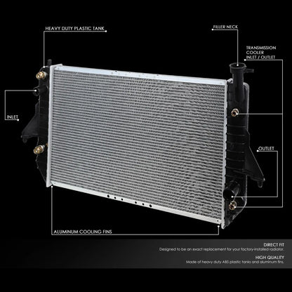 Aluminum Core Radiator for Chevy Astro/GMC Safari (1996–2005) DPI 2003