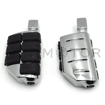 Chrome Dually Footpegs for Kawasaki Vulcan 1700 Classic, 800 (2000–2018)