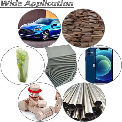 Set of 20 Sanding Sponges 3x4 Inch 600 Grit for Automotive Finishing