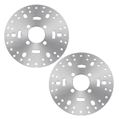 2X Front Brake Disc Rotors for Yamaha Wolverine 350, Kodiak 400, Grizzly 400