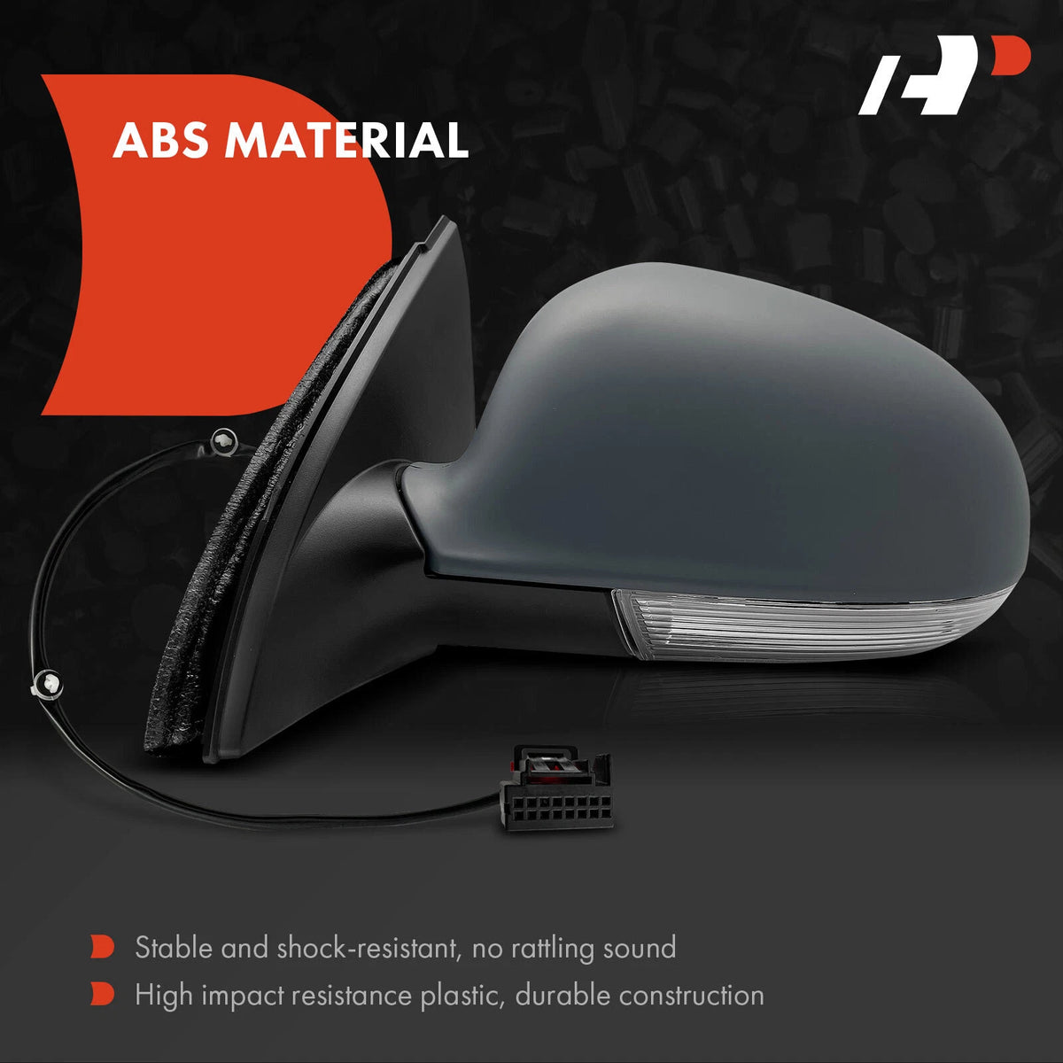 Driver Power Mirror for VW Jetta (2005–2010) - 1K1 857 507 BJ 9B9, 1K1857507BJ9B9, VW1320123