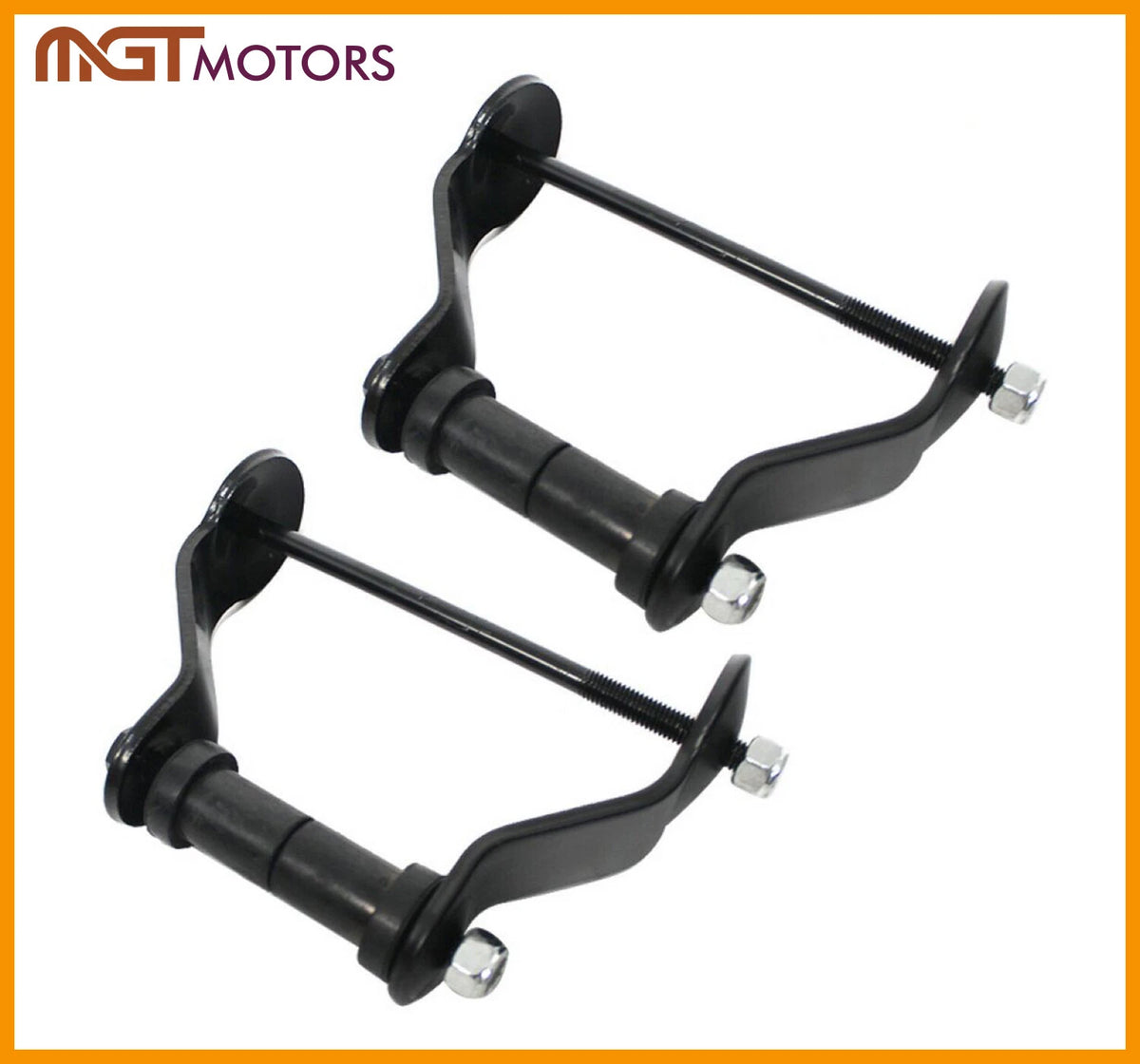 2X Rear Leaf Spring Shackle Kit for Chrysler Dodge Caravan (2001–2007) 722-080