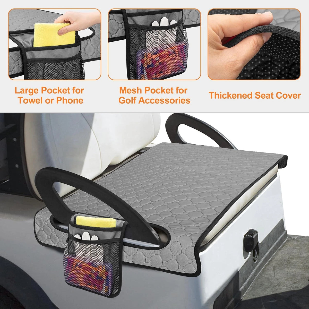 Golf Cart Seat Covers for Most Golf Carts