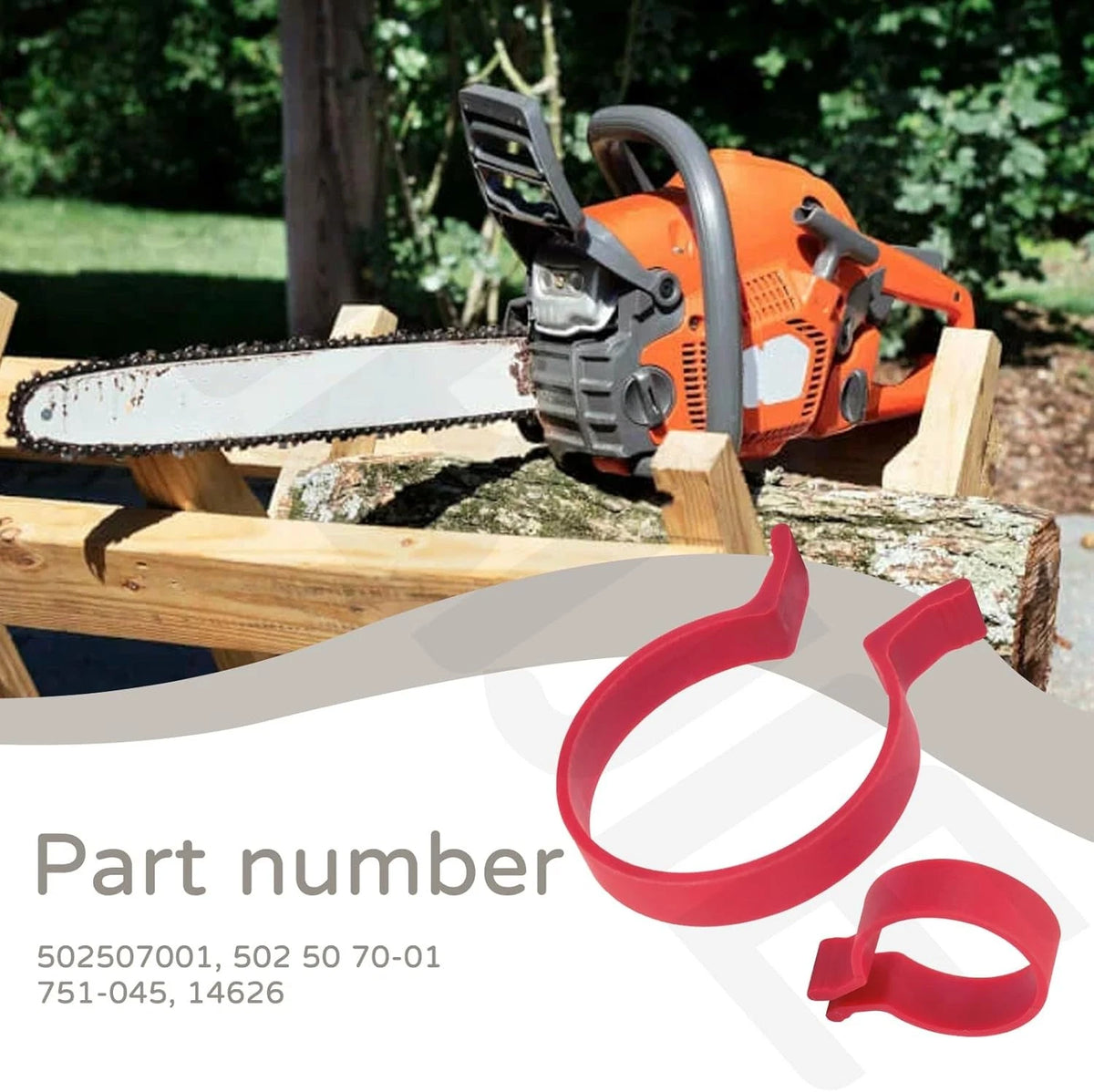 Piston Ring Compressor Assembly Tool Kit for Chainsaw