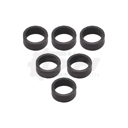 6X Fuel Injector Gasket Ring Kit for BMW 335i 340i 528i (2007–2019) 13537591006