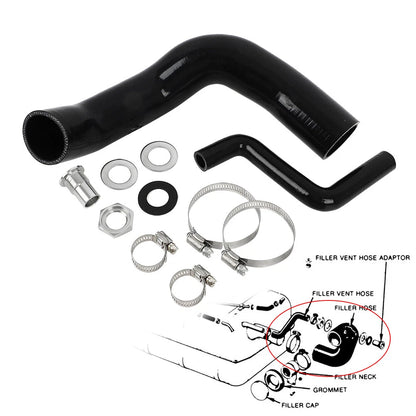 Fuel Hose Complete Kit for Jeep CJ5 CJ6 (1970–1975) 992965 & 992736