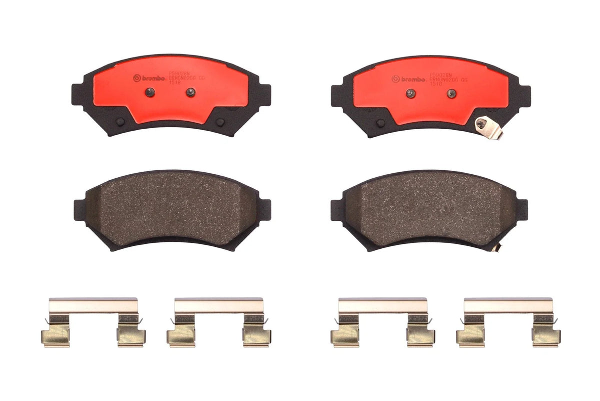 Set of 4 Brembo Front Ceramic Brake Pads for Buick Chevy Pontiac Cadillac Oldsmobile