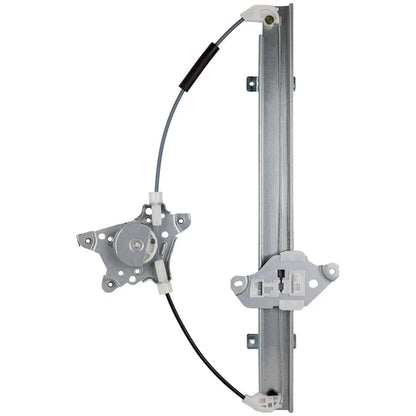 Front Left Window Regulator w/ Motor for Nissan Versa (2008–2010) 17-00741AN, 11700741-101, 80721EE00D, 80730ZE81A
