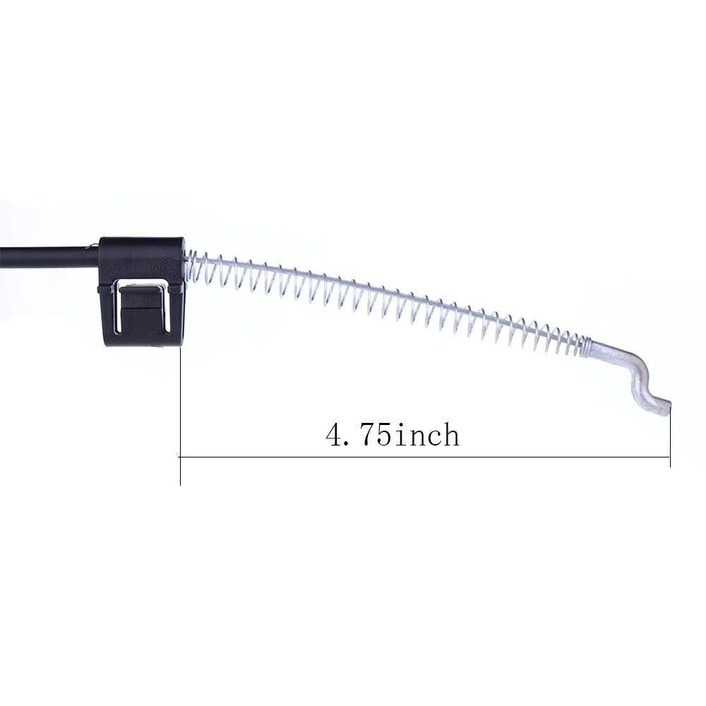 2X Recliner Release Cable for (36.5" L x 4.75" H) Black