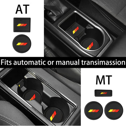 Custom Liners for Toyota Tacoma (2016–2023) - Black Trim