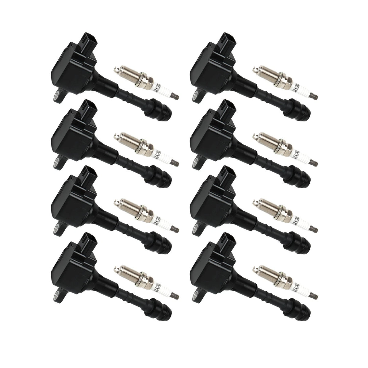 8PCS Ignition Coil & Spark Plug for Nissan Armada Titan Infiniti QX56 (2004–2015) - 1788335, 5C1482, CUF510