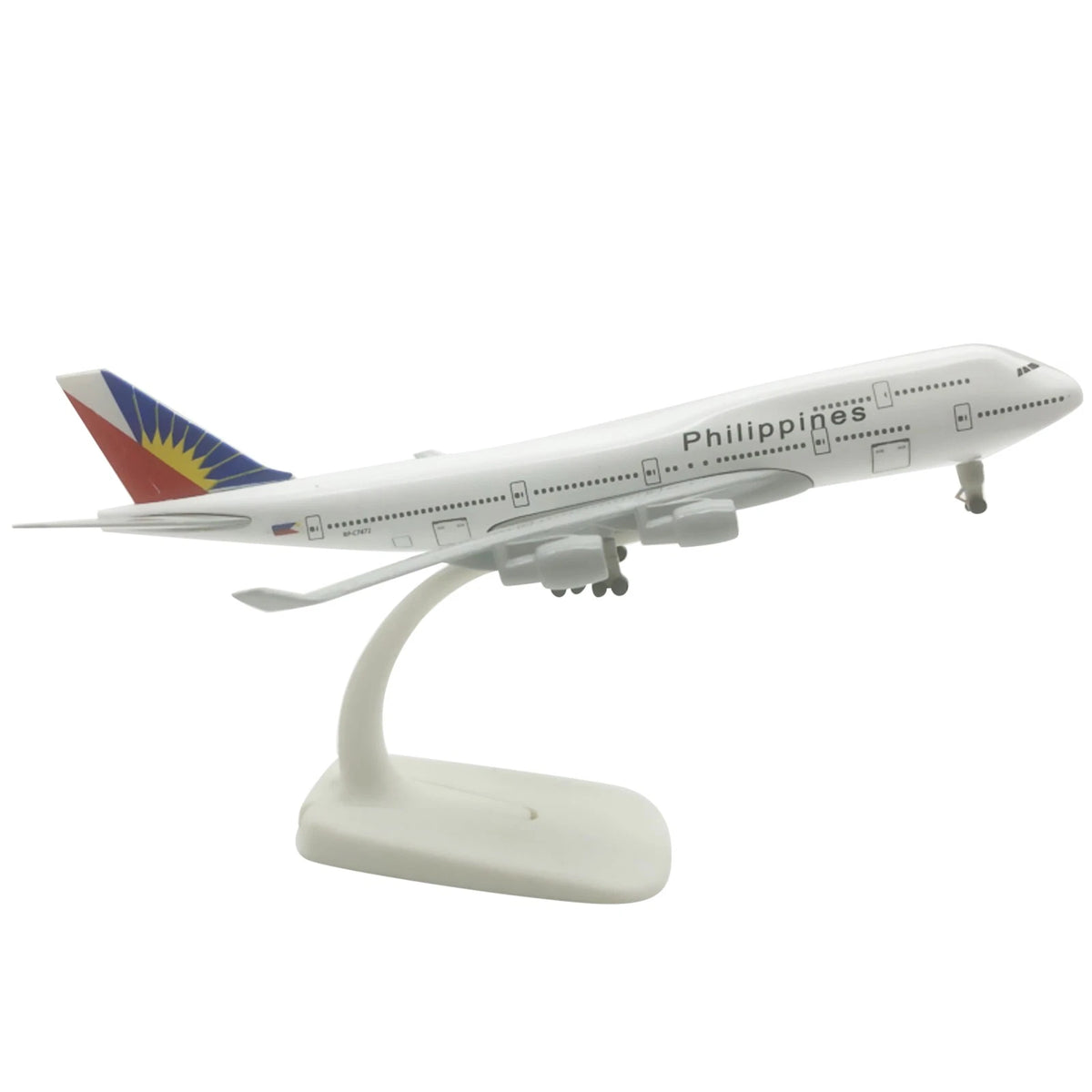Diecast Alloy Philippine Air Airlines B747 Model Plane Toy
