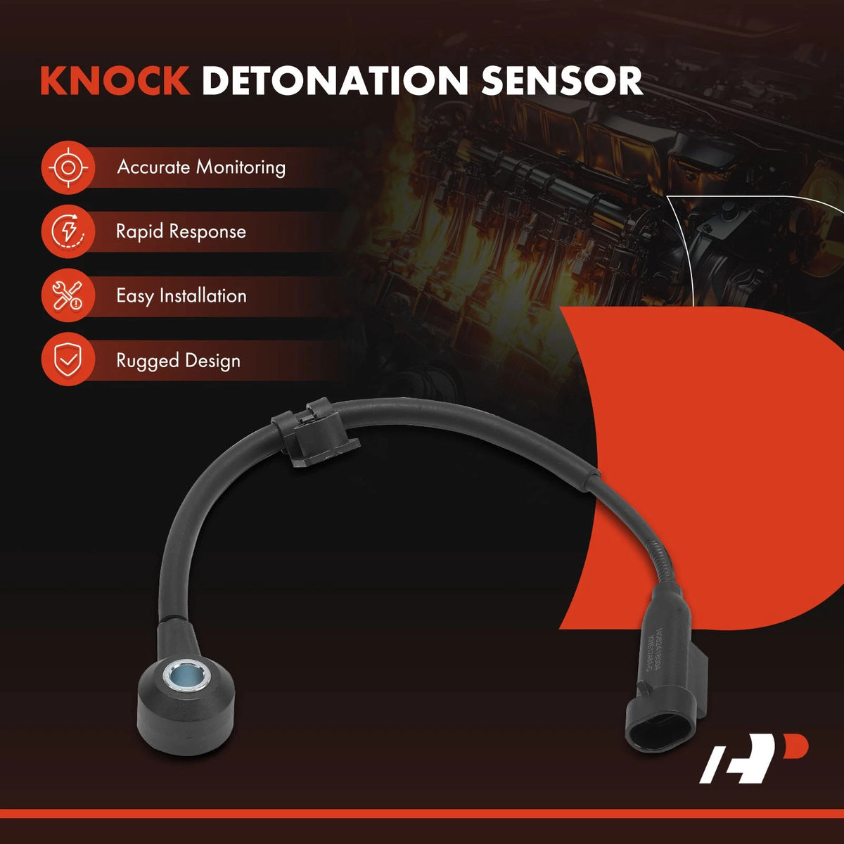 Knock Sensor for Hyundai Elantra Sonata Kia Soul (2011–2020) 392502E000, KS425