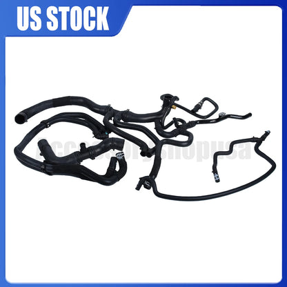 Radiator Heater Hose Thermostat Coolant Kit for Range Rover Sport LR3 V8