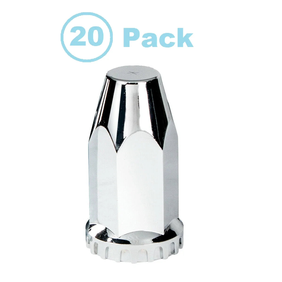 Lug Nut Covers Original Style Chrome for Ford F150 (2004–2014) 20 Pack