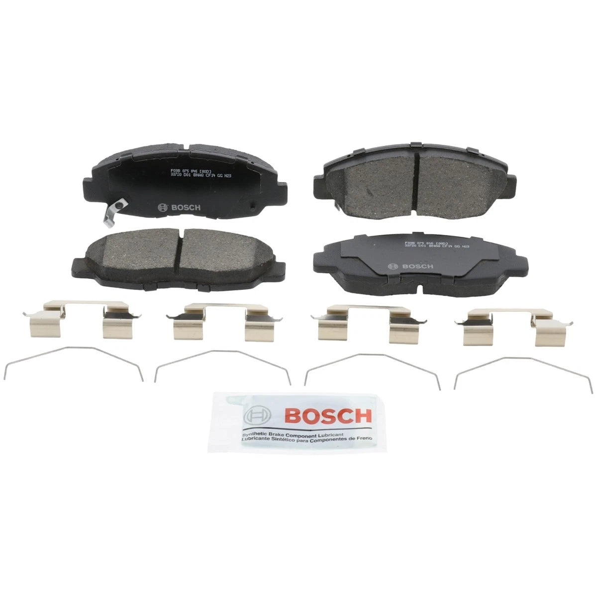2X Brake Pad Set Front for Honda Civic (2012–2015) BC1578
