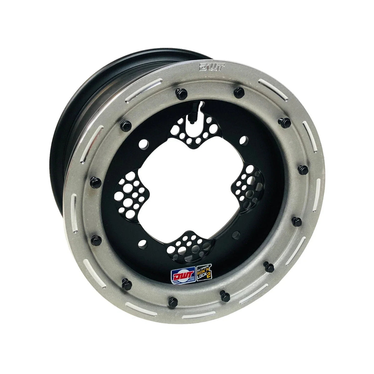 DWT ROK'N LOK 2 Front Beadlock Rim Wheel 10" 10x5 4+1 4/156 for Raptor 700 (2006–2023)