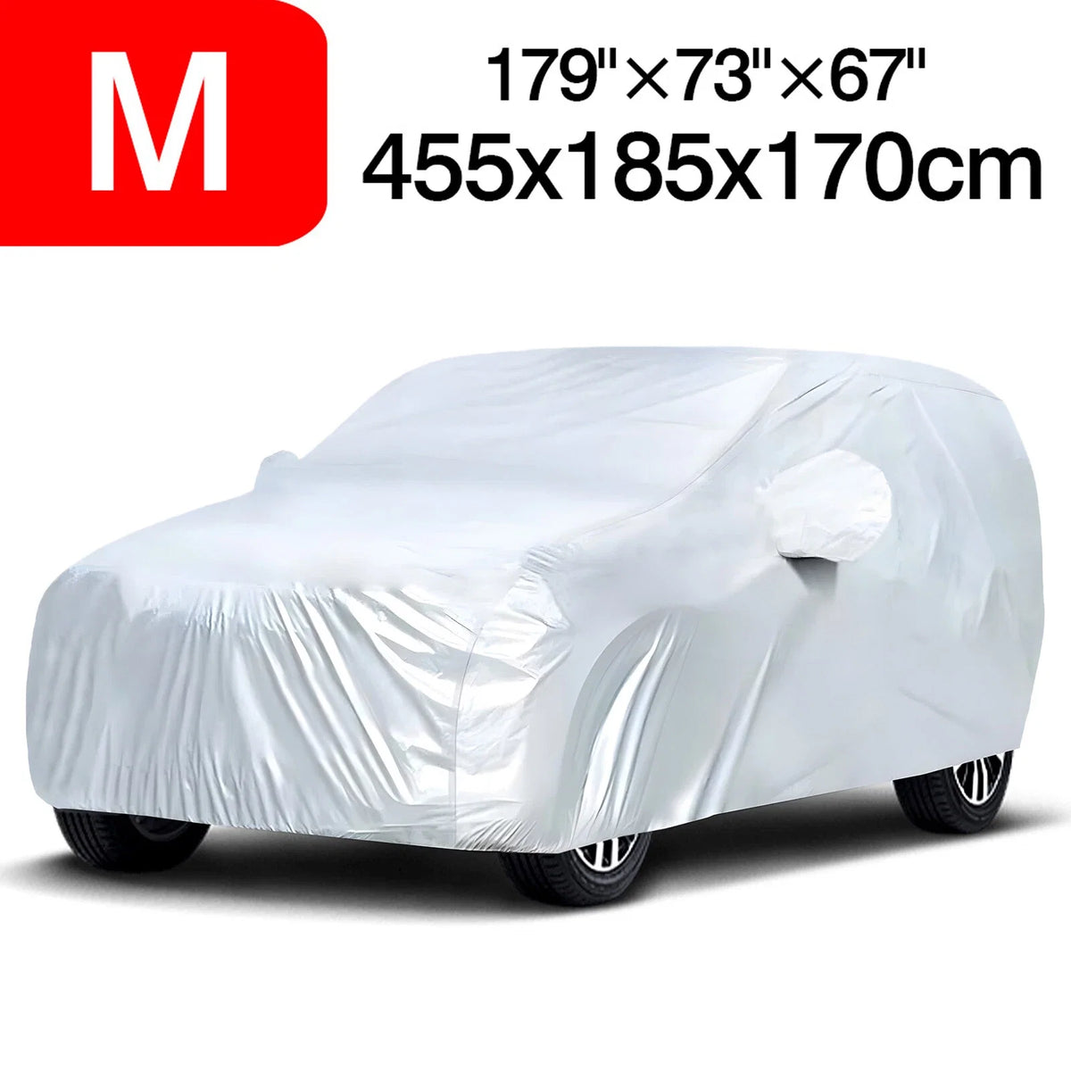 Waterproof Car Cover for Truck SUV (Outdoor Dust Rain UV Resistant)