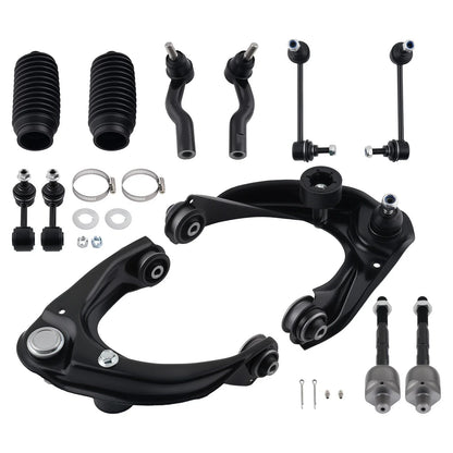 12pc Front Upper Control Arms Suspension Kit for Lincoln MKZ Fusion Milan (2006–2010)