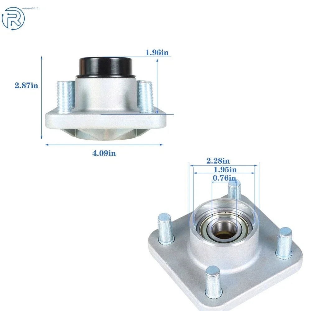 2X Front Wheel Hub for Yamaha G8/G9/G14/G16/G19/G22/G29 (1995–2023) JG5-WF511-10-00