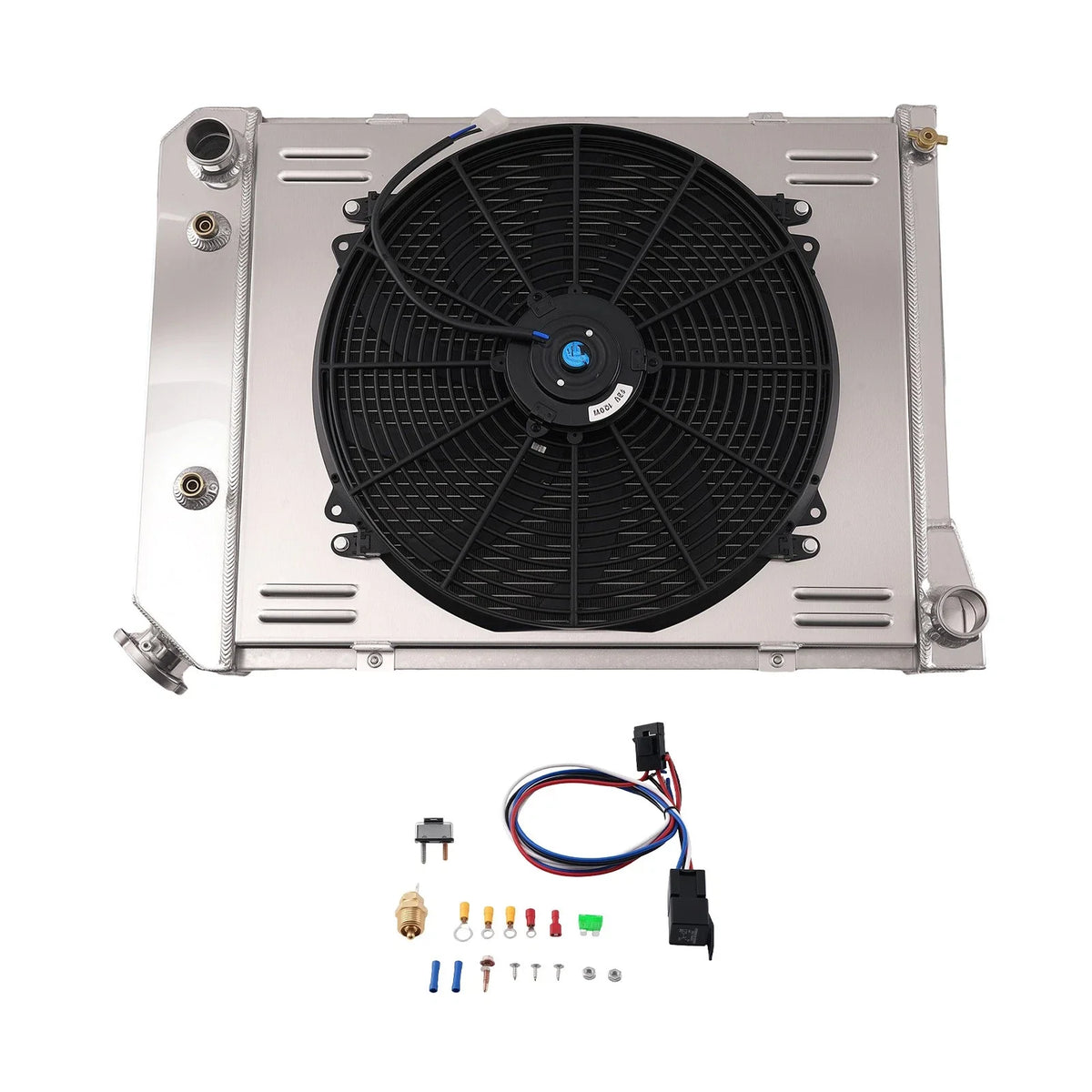 Aluminum 3 Row Radiator Fan Kit for Chevrolet Caprice (1980–1985)