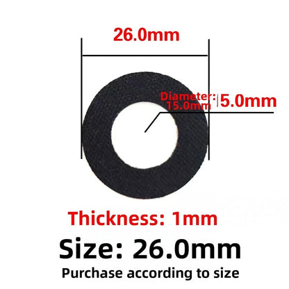 Carbon Fiber Brake Pads for TATULA MAX, Revo Reels (Multiple Sizes)