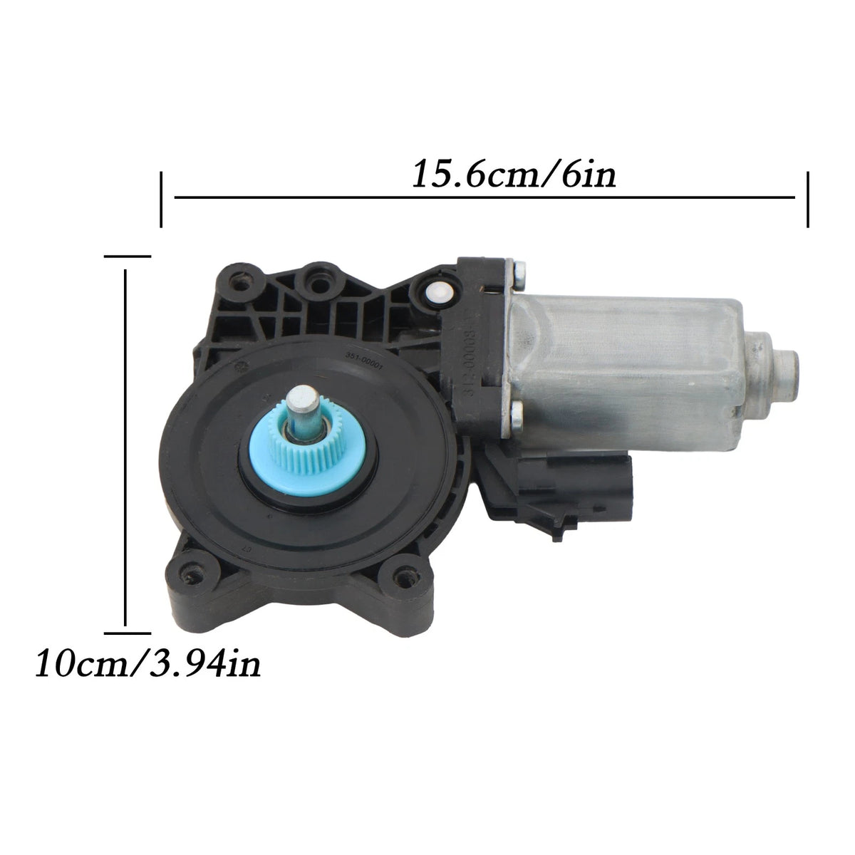 Window Lift Motor for GMC Terrain, Chevy Cruze, Equinox, Sonic (2012–2017) - 742-087, AUD134032D