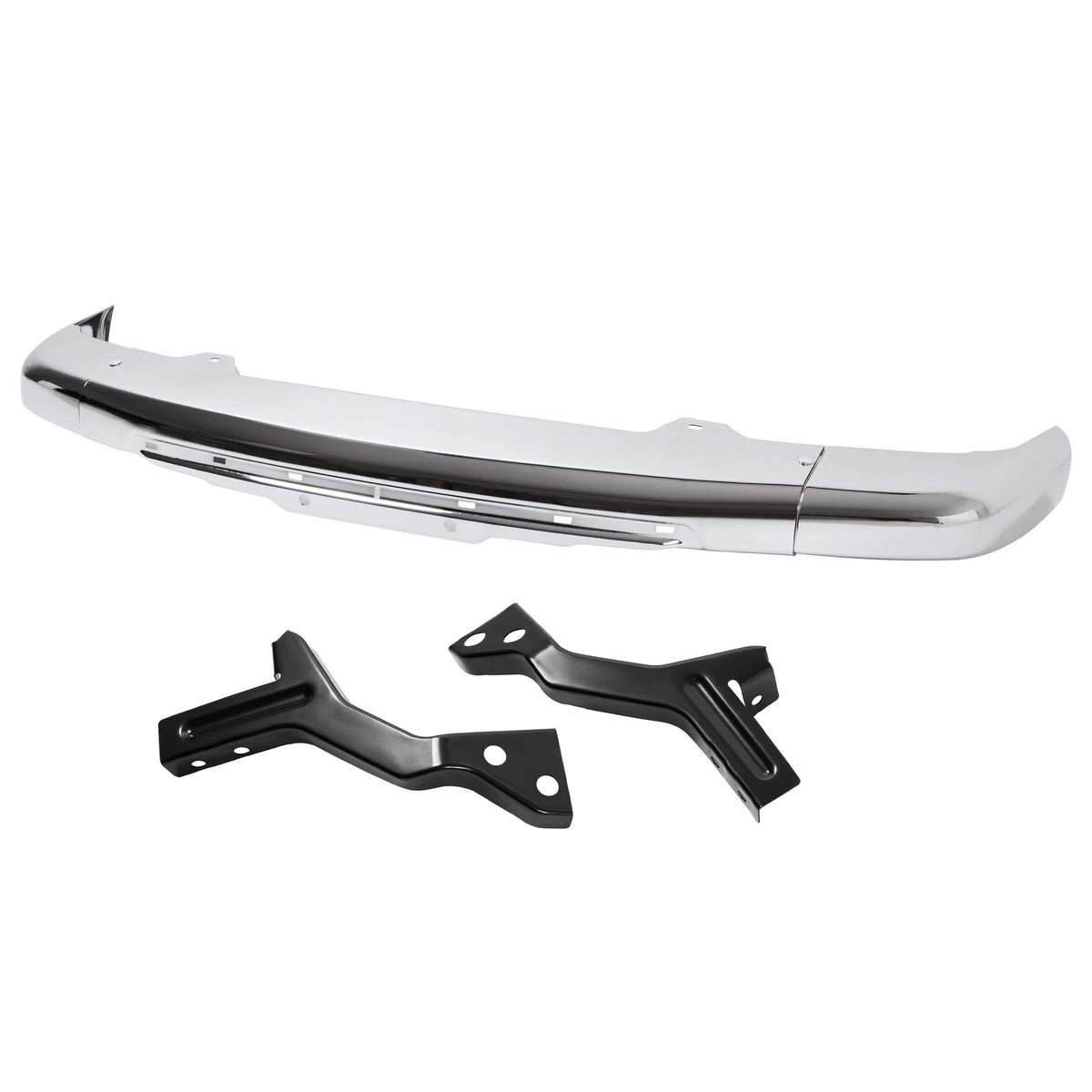 Front Bumper Face Bar with Bracket Chrome for Chevrolet Colorado GMC Canyon (2004–2012) - CON-A000366, Replace for 19210442, GM1002460
