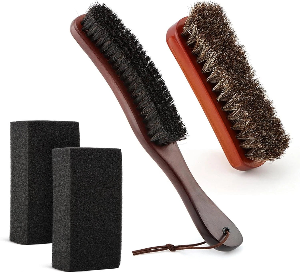 4X Horsehair Felt Hat Brush Kit for Cowboy Hats & Fedora Hats
