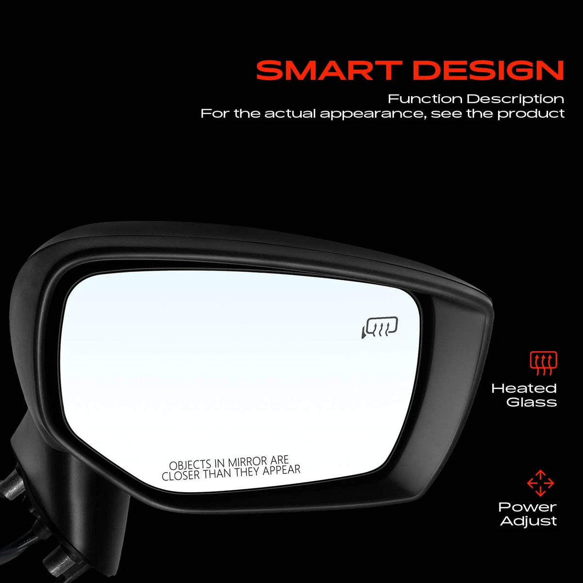 A-Premium Power Mirror for Subaru Impreza (2015–2016) 91036VA061PFM, SU1321145
