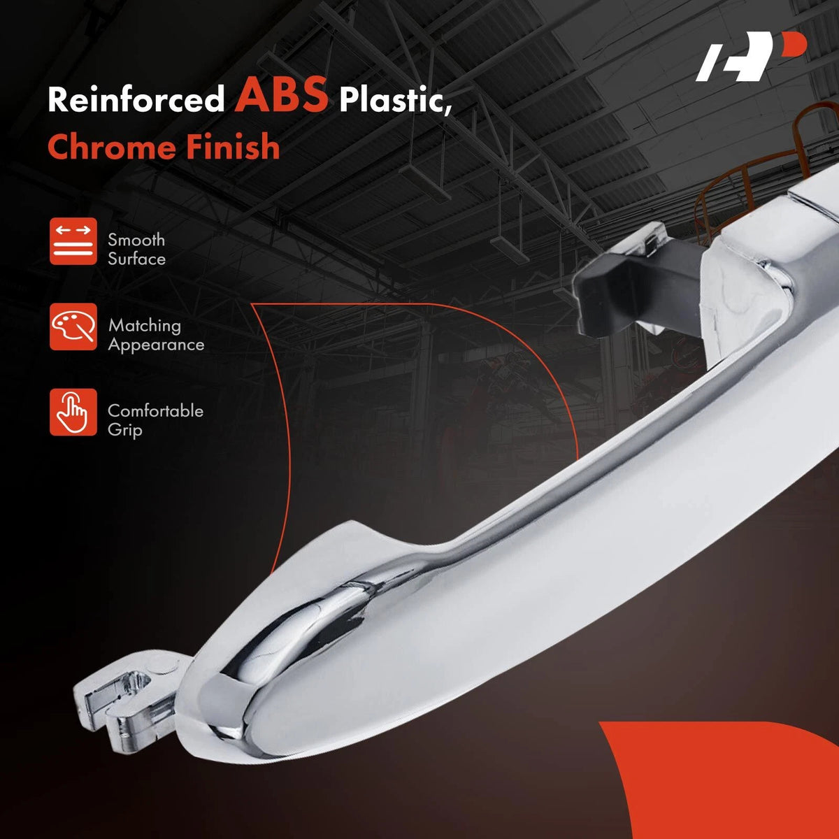 Left Exterior Door Handle for Ford Escape (2001–2012) 8L8Z7822404BBPTCH, AL8Z78218A14BAPTMCH, 91097