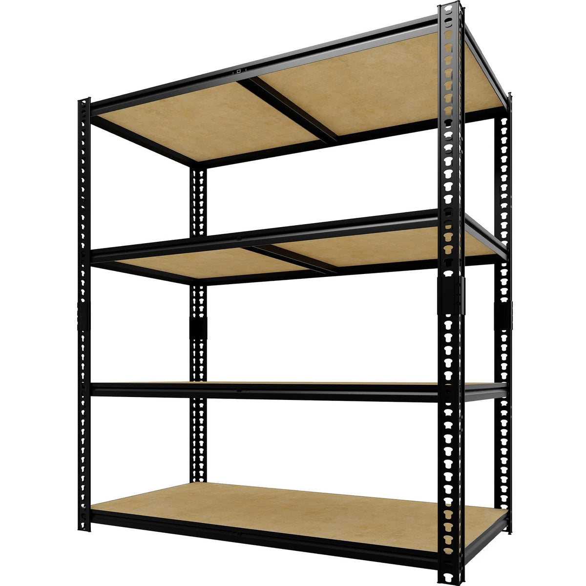 4-Tier Heavy Duty Storage Shelves for Garage (2560 lbs Capacity)