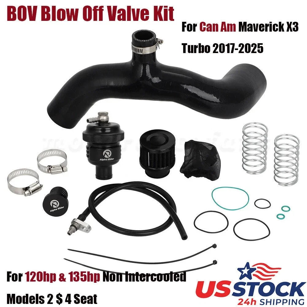 BOV Blow Off Valve Kit for Can-Am Maverick X3 (2017–2025) Turbo Upgrade