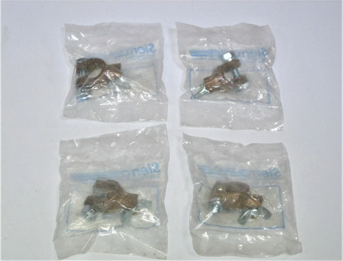 Set of 4 Marine Negative 5/16" Universal Brass Battery Terminal Studs for Sierra 18-4447