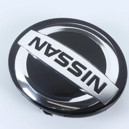 Chrome Black Front Grille Emblem for Versa (2020–2022) 62890-6LH0A