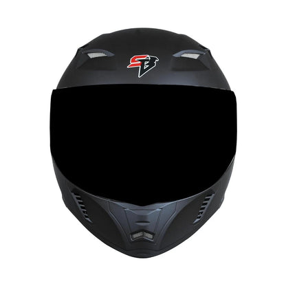 Steelbird SBA-20 Dual Visor Flip Up Full Face Helmet for Motorcycle (600 MM)
