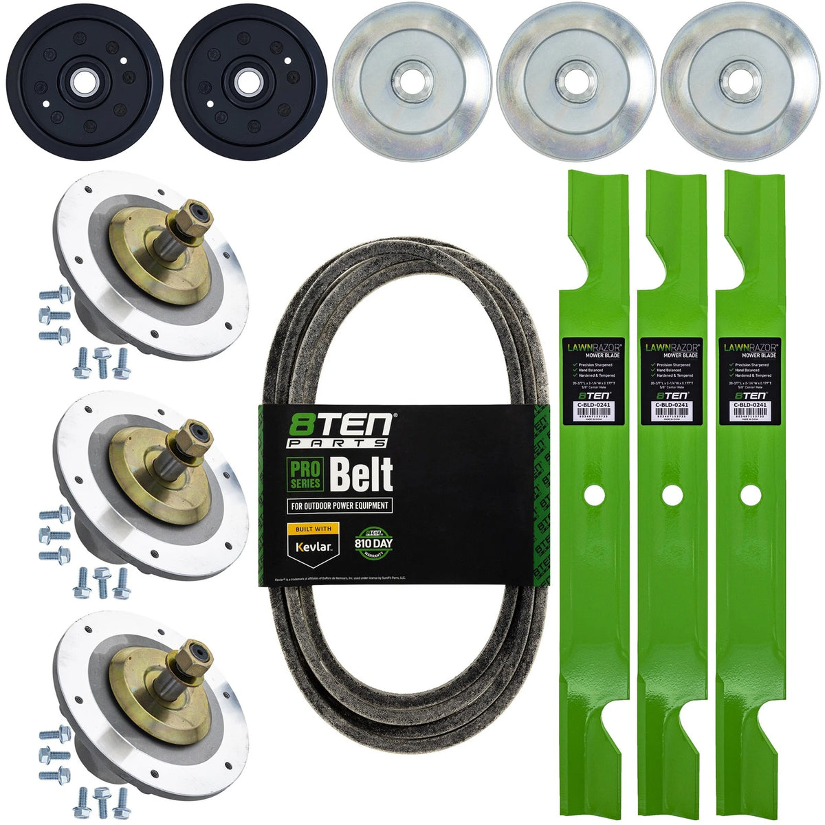 Deck Rebuild Kit for Toro Titan MyRide 60 (115-9649-03, 133-4372, 139-2357)