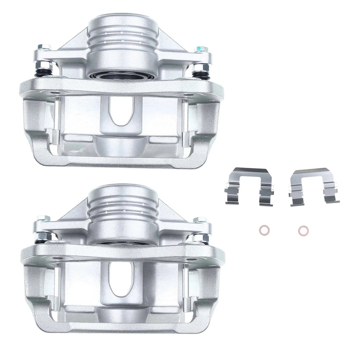 2X Front Brake Calipers for Hyundai Tiburon (2006–2008) 18020229, 19B3451, 19B3450