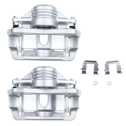2X Front Brake Calipers for Hyundai Tiburon (2006–2008) 18020229, 19B3451, 19B3450
